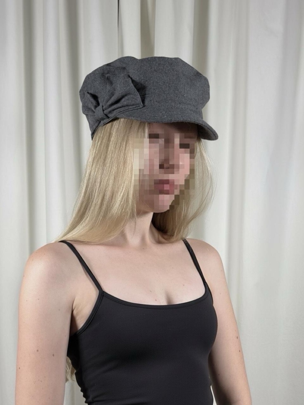 Cadet Cap With Bow